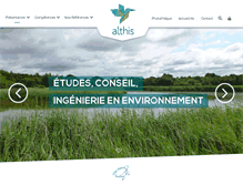Tablet Screenshot of althis.fr